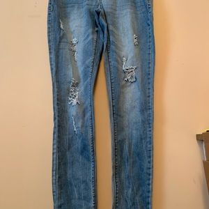 Maurice’s ripped skinny jeans